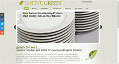 Desktop Screenshot of nativegreenproducts.com