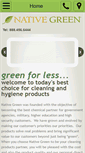 Mobile Screenshot of nativegreenproducts.com